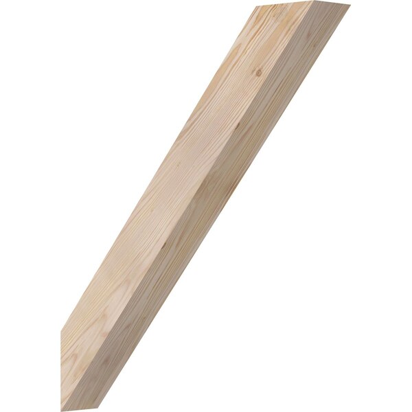 Ekena Millwork 3 1/2"W x 22"D x 26"H Traditional Smooth Knee Brace, Douglas Fir BRC04X22X26TRA00SDF - main